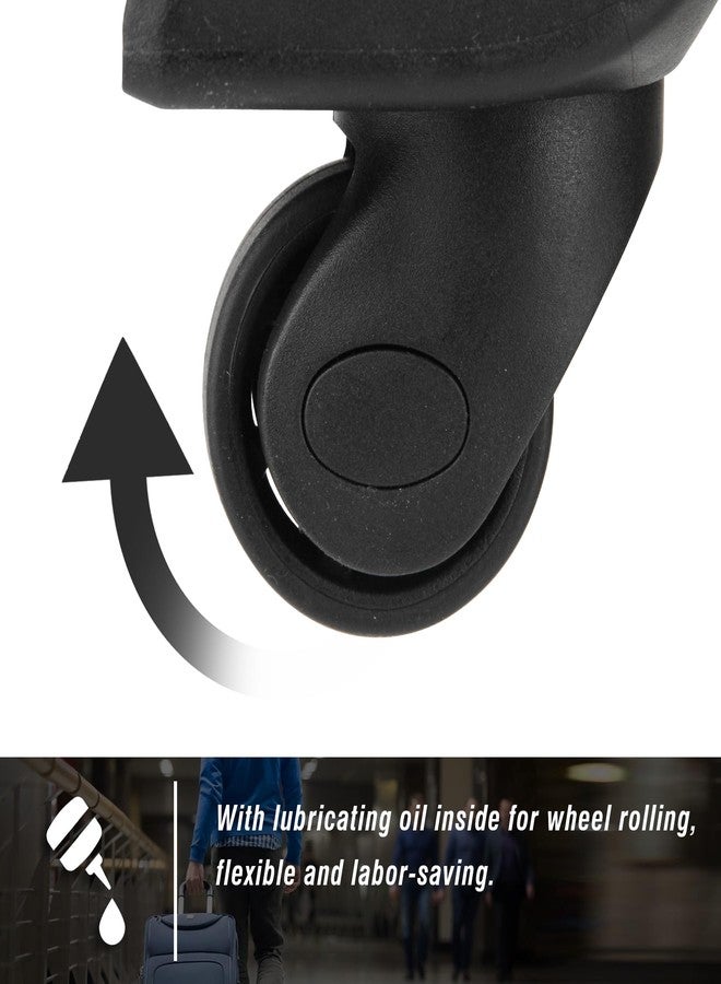 Zoofen 360 Spinner Replacement Luggage Wheel Repairment Suitcase Wheels (Z146) (Z146-Rear Wheel) - Image 4